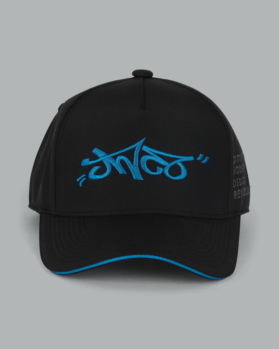 Jnco Graffiti Logo Cap. Cyan.