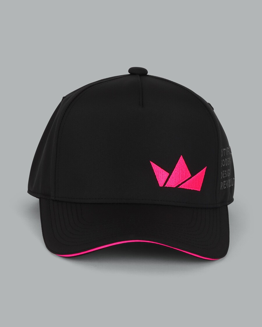 Jnco Crown Logo Cap. Neon Pink.