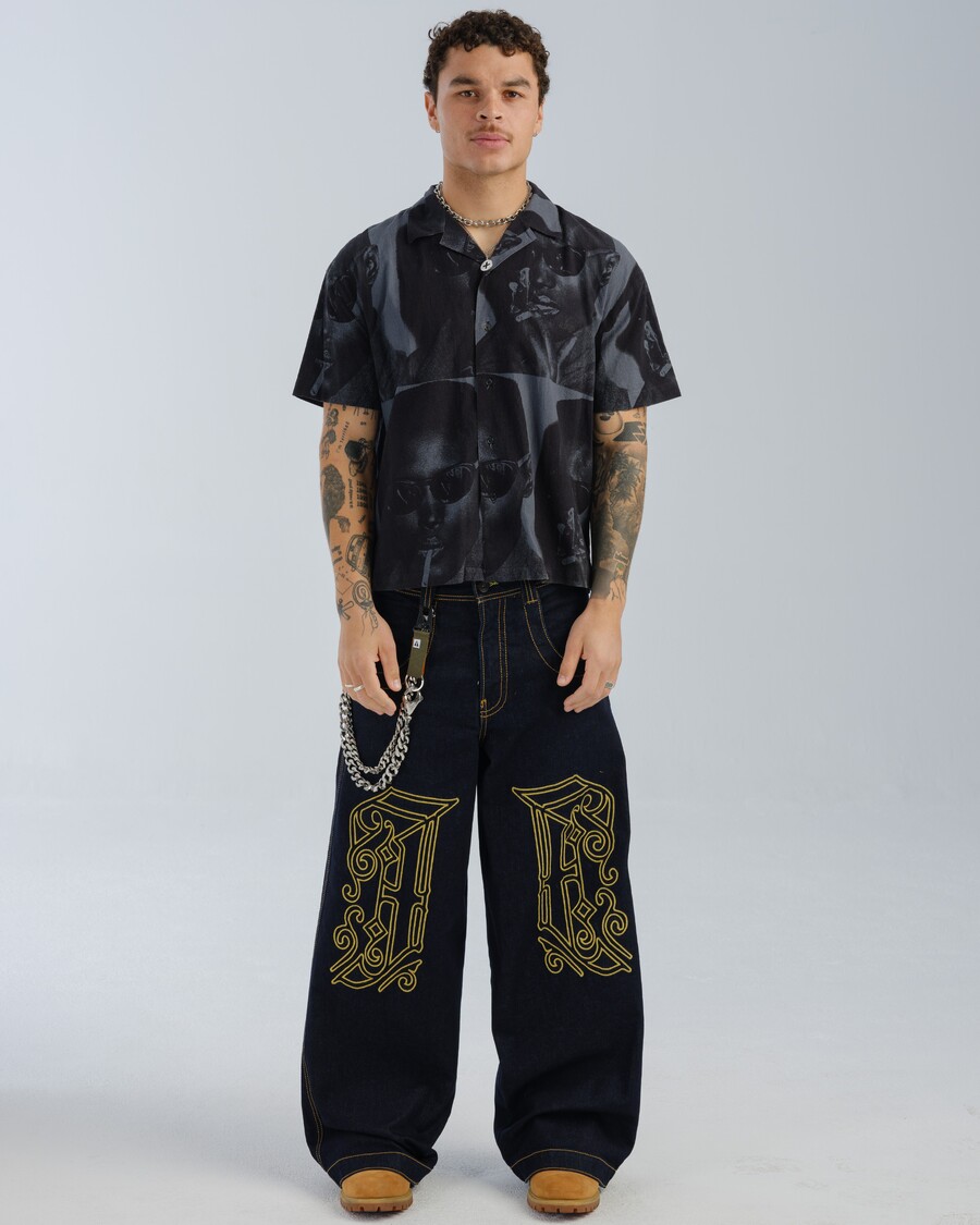 Jnco 1101 Royal Twin. 26". Dark Indigo.