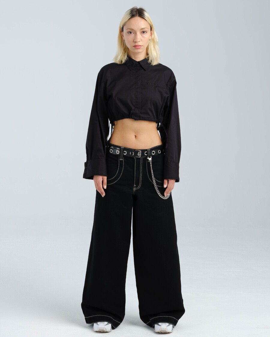 Jnco W Artistical Uprising. 26". Jet Black.